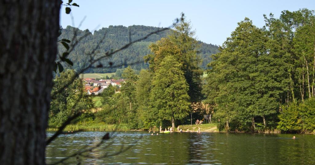 Hotel Der Seehof Хауценберг Экстерьер фото